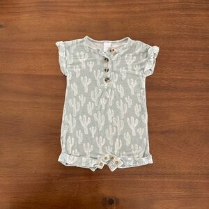 150 Lou Lou & Company Sage Cactus Baby Outfit